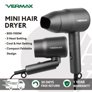 Sonifer Foldable Hair Dryer 1400W with ThermoProtect Technology Dual Protection Quick Drying Hair