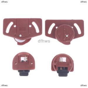 [COD] dfhws 4 Pairs Wardrobe Roller Sliding Door Gear Circuit Board Indoor Panel Kit Furniture Sliding Door Roller Set Cabinet ABS Wheel