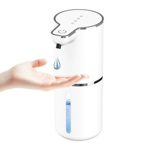 AISHA Touchless Automatic Soap Dispenser 350ML Wall Mounted Hand Sanitizer Machine Portable Waterproof Liquid Soap Dispenser Bathroom Kitchen Use