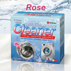 SinCare 🏅Genuine Washing Machine Cleaner High Efficiency Detergent Effervescent Tablet Cleaner SinCare 12pcs per box > laundry