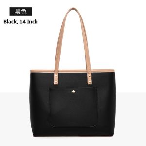 Fashion PU Women Laptop Bags Shoulder Bags Handbag Large Capacity 13.3 14 15.6 inch for Notebook Huawei Acer Lenovo