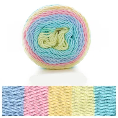 Rainbow Cotton Yarn 100g