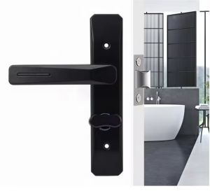 KK Room Door Handle Locked High-Grade Aluminum Alloy Handle Lock Door Lock Bedroom Bathroom door lock main door doorknob door handle door knob for main door for bedroom sliding door lock set for house inside lock for door Independent handle and lock body