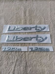 Bộ tem nổi dẻo dán xe máy Piaggio Liberty 125 ie zin thái siêu đẹp