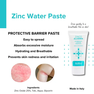 Olcelli Zinc Oxide Water Paste 100g