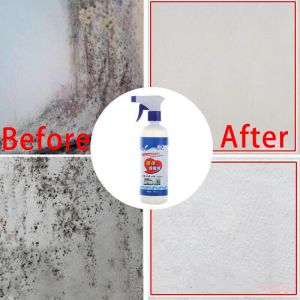 Mold and Mildew Remover Spray Household Mildew Spot Removal Cleaner for Ceramic Tile Deep Wall Mold Mildew Stain Remover Cleaner【500ML】#COD