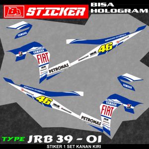 STIKER STRIPING JUPITER Z 115 ROBOT STICKER PREMIUM BISA HOLOGRAM JRB 39
