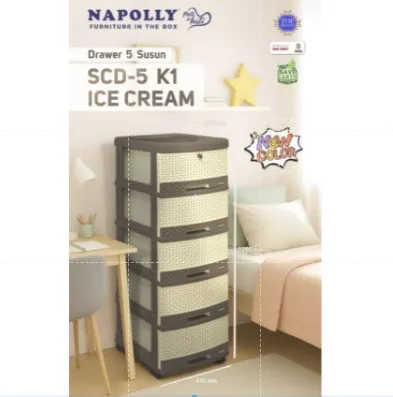 NAPOLLY LACI PLASTIK ROTAN SERBAGUNA STOCKCASE SCD KUNCI [NAPBOX]