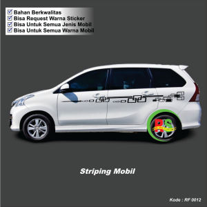 Sticker Cutting Stiker Mobil Avanza Veloz Daihatsu Sigra Toyota Cayla Xenia calya sigra cutting sticker minimalis