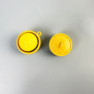 Bao Bun Fidget Spinner Stress Relief Push Button Fidget Toy Dim Sum Dumpling Sensory Fidget Toy Kids Adults Portable