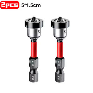 10PCS Magnetic Positioning Screwdriver Bits S2 Drywall Screw for Plasterboard Gypsum Board Locating Bit Batch Head Drilling Tools