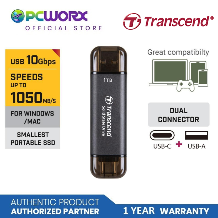 Transcend ESD310C Type C - USB Portable SSD