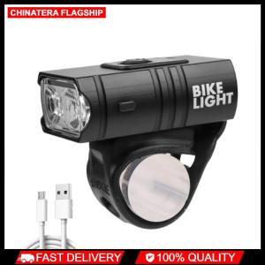 T6 LED Bicycle Light 10W 800LM 6 Modes USB Rechargeable MTB Front Lamp