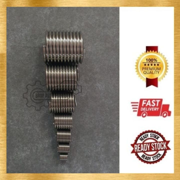 M5 Thread Spring Screw New Thread replacement Tap Spring M3 M4 M5 M6 M8 M10 M12 Stainless ...
