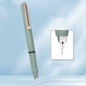 CSQ63 Notched Press Type Fountain Pen Retractable Color Pen Body Ink Pen Classic Calligraphy Practice Calligraphy Stationery Students
