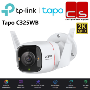 TP-Link Tapo C325WB Outdoor Security Wi-Fi Camera