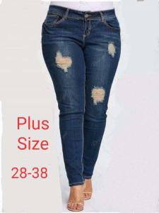 High waist big size skinny jeans pants  stretchable good quality