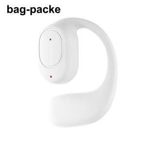 Wearable Single Wireless Bluetooth Earbuds with Digital LED Display USB Rechargeable Ear Clip Bud