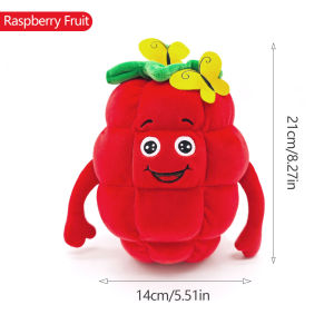 Realistic Fruit & Vegetable Grab Character Novelty Toy,Baby educational toys training like fruit toys super soft crystal fabric plush toys