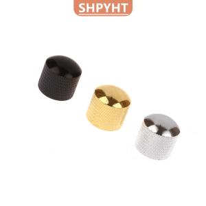 [COD] SHPYHT SPORTS 1Pc Metal Electric Bass Guitar Tone Volume Knob Potentiometer Hat Cap Guitar Parts Push Knob With Hole Guitar Accessories