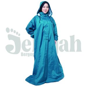 Jas Hujan Wanita Jas Hujan Hijaber Jas Hujan Perempuan Jas Hujan Gamis