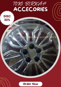 Tutup Dop Velg Mobil Ring 14 - Dop Velg Kaleng Mobil Ring 14 - Dop Velg Mobil Ring 14 - 1 SET DOP RODA MOBIL SUDAH TERMASUK KAWAT DOP RODA - DOP MODEL LABA-LABA WARNA CHROME HITAM - WHEEL COVER CHROME HITAM