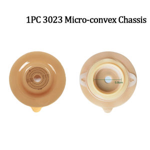 10Pcs Two-piece Colostomy Bags with Clips Closure Ostomy Bag Prevent Leakage Micro-Convex Chassis