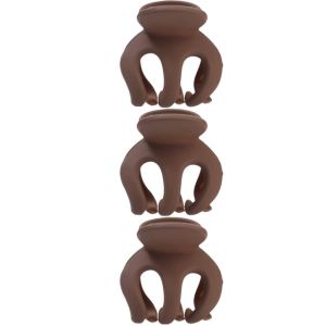 3PCS Pumpkin Grab Clip High Ponytail Fixed Artifact Hairpin Female Back Head Frosted 2023 New Hairpin Anti-sagging Claw Clip