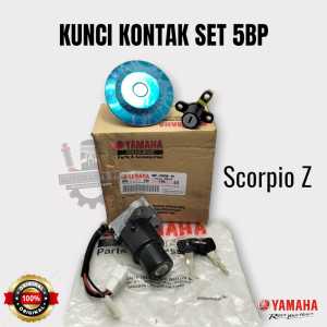 Kunci Kontak Scorpio Z Set Lengkap Original Yamaha Kunci Kontak 5BP Yamaha Scorpio Keyset 5BP