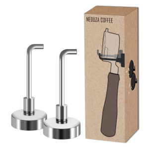 NEOUZA Magnetic Hooks for Coffee Maker Espresso Machine Accessories Portafilter Strong Magnet for Hanging Camping Kitchen Workplace (2pcs)