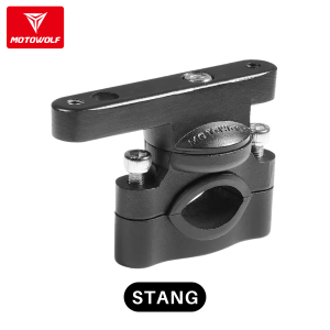 Breket Lampu MultiFungsi breket Motowolf Braket Holder Botol Alloy 360