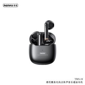 REMAX TWS Earbuds Bass Wireless Earbuds Bluetooth Earbuds TWS-19 Cute Earbuds Mini Earbuds True Wireless Earbuds 藍牙耳機無線 rud