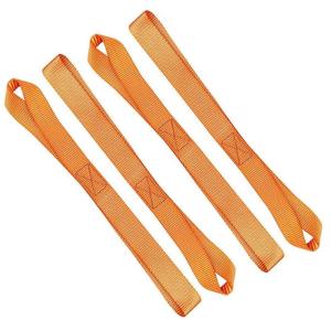 4pcs Mutipurpose Tie Down Luggage Straps for Securing ATV Motorcycles Garden 12inch Soft Loop Tie Down Straps