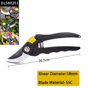 Gardening Pruning Shears SK5 Steel Scissors Grafting Fruit Branches Flower Trimming Tools Scissors Hand Tools