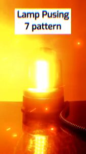 LOSERI PREMIUM Truck Lori Led Warning Light Led Beacon 12V 24V Yellow Red Lampu Emergency Beacon Magnetic Aksesori Lori