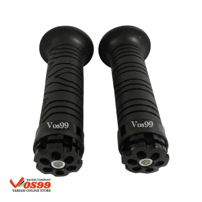HANDGRIP GRIP ULIR RING KARET EMPUK + JALU STANG FULL CNC UNIVERSAL