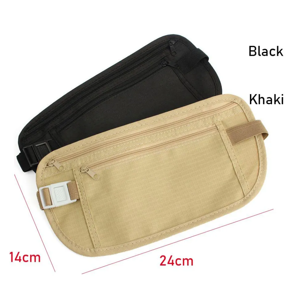 pc Cloth Waist Bags Travel Pouch Hidden Wallet Passport Money