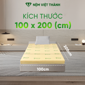 (Giao Hỏa Tốc HCM) Nệm foam Massage gấp 3 việt thành công nghệ foam cao cấp hỗ trợ cột sống bảo hành 15 năm