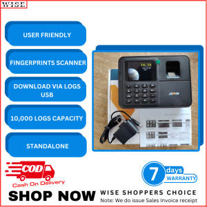 High-Quality Biometric Time Attendance Scanner with USB Log Generation and Standalone Functionality