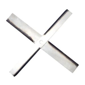 Pig mower Grass cutting machine Manganese steel blade 6 pieces of 10-character blade sharp rust-free household blade cutting thousands of pounds