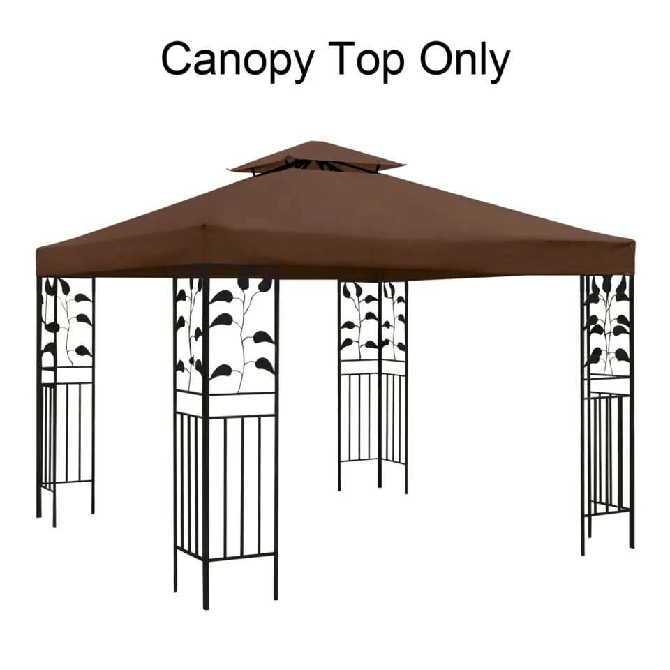 Roof Top Only 3 x 3 m Gazebo Canopy Roof Top Replacement Cover Spare Part Gazebo