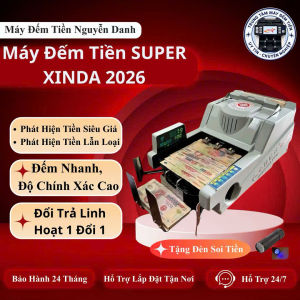 Máy đếm tiền xinda bc 31f ngân hàng hay sử dụngsiêu bền chức năng kiểm giả polymer chính xác cao
