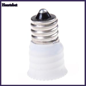 [Heartsbat] E12 To E14 LED Lamp Bulbs Holder Adapter Converter Candelabra Base Socket