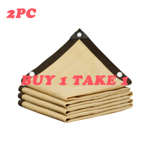 Sunshade Net Anti UV Sun Shade Sail Mesh Greenhouse Net Sunscreen Sunblock Shade Cloth Net Car Sunshade Multiple Sizes