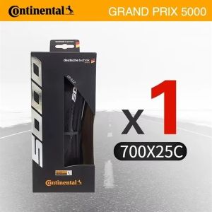 Lốp Xe Đạp Continental Grand Prix GP 5000 Tanh Lụa Lốp Gập 700x 23c/25c/28c Hông Đen/Nâu/Vàng Dành Cho Xe Road