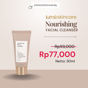 LUME Nourishing Facial Cleanser Face Wash Sabun Muka Wajah Non Sulfat Niacinamide Hyaluronic Acid Merawat Skin Barrier Mengontrol Minyak Wajah Lumecolors Skin Care