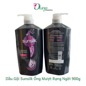 Dầu gội Sunsilk OK387 đen óng mượt rạng ngời vàng mềm mượt dịu kỳ 1.4kg