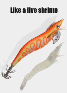 Anh A02 Luminous Squid Jig Candat Sotong Mabang Grow Balance Lures 2.5/3.0/3.5