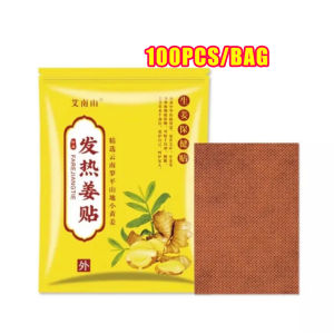 200Pcs Herbal Ginger Patch Promote Blood Circulation and Knee Neck Back Pain