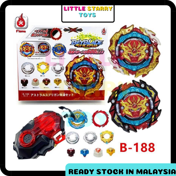 Ready Stock !!! B-188 Beyblade Burst B188 DB Astral Spriggan